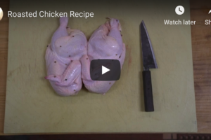 Roasted Chicken Recipe (Trading Post, Cloverdale, CA)