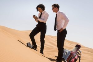 MEN IN BLACK: INTERNATIONAL: Thompson & Hemsworth Only Slightly Elevate Awkward Script