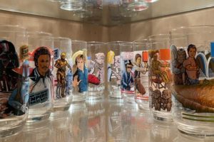 An Ode to Souvenir Pint Glasses, the Most Nostalgic Form of Movie Fandom