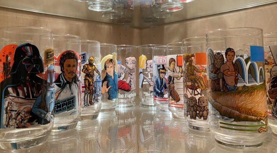 An Ode to Souvenir Pint Glasses, the Most Nostalgic Form of Movie Fandom